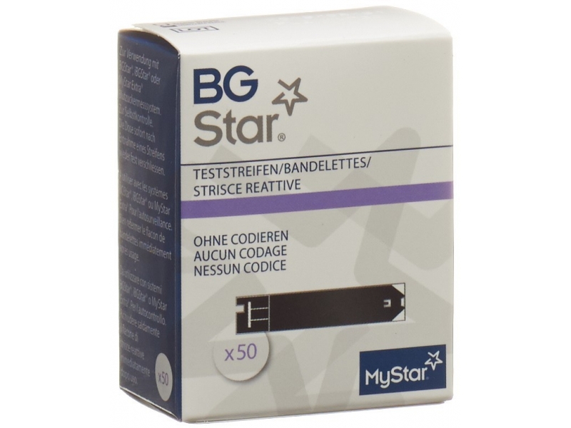 BGStar/ iBGSTAR MyStar Extra bandelettes 50 pce