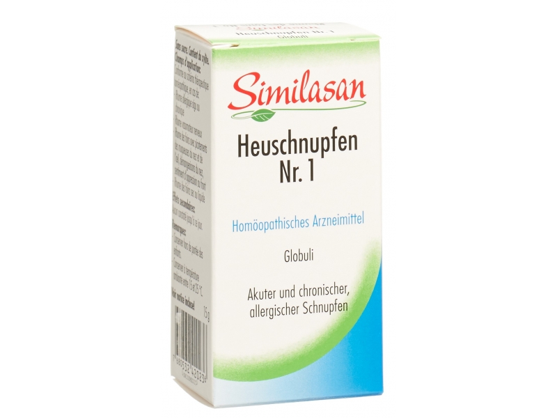 Similasan Heuschnupfen No1 Glob Fl 15 g