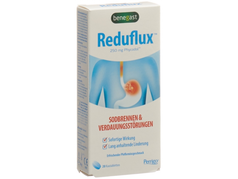 Benegast reduflux cpr croquer 20 pce