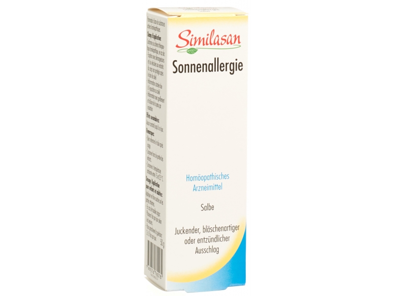 Similasan Allergie solaire ong 50 g