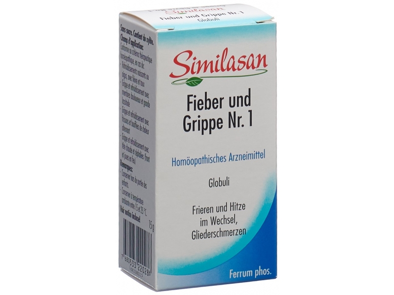 Similasan Grippe et la fièvre No. 1 glob 15 g