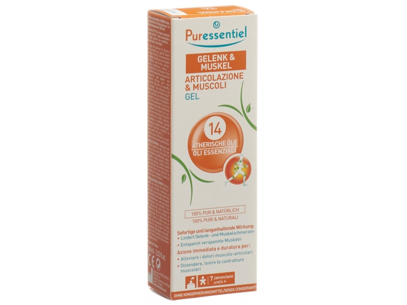 Puressentiel Gel articulations et muscles aux 14 huiles essentielles tb 60 ml