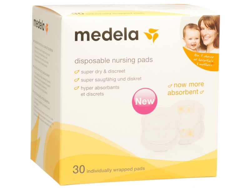 Medela coussinets à usage unique emballage individuel 30 pce