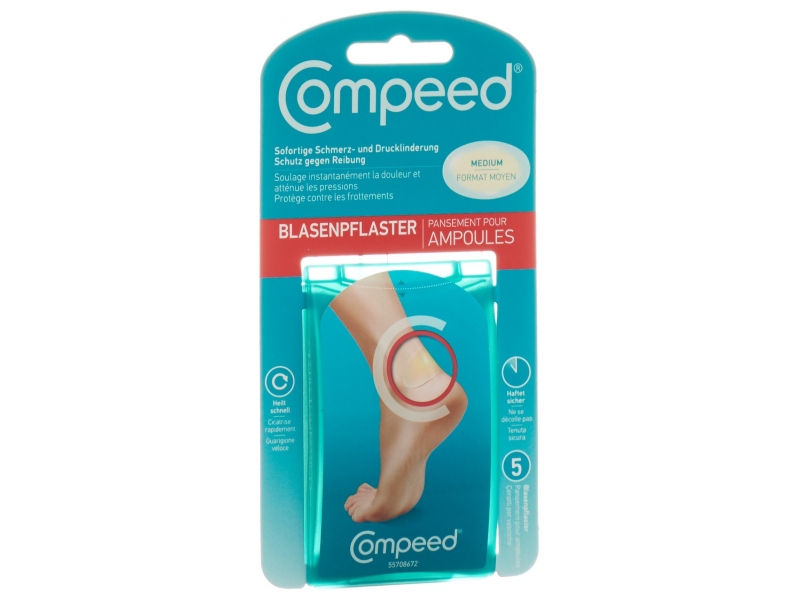 Compeed pansement pour ampoules M 5 pce
