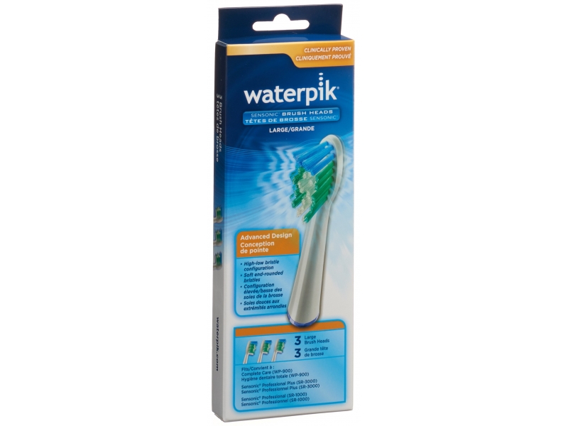 Waterpik Aufsteckbürsten Standard SRRB-3E 3 Stk