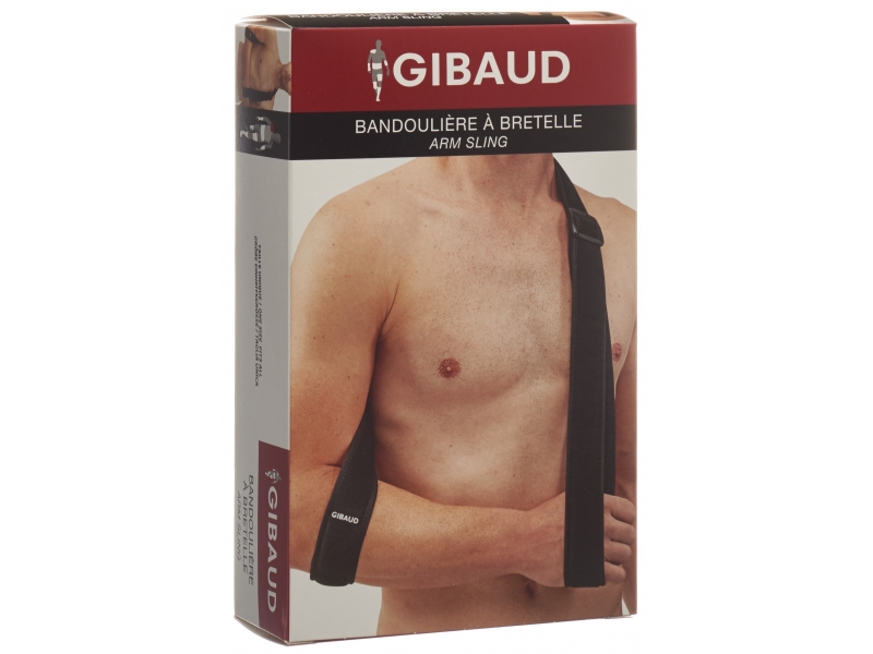 GIBAUD bandoulière à bretelle noir