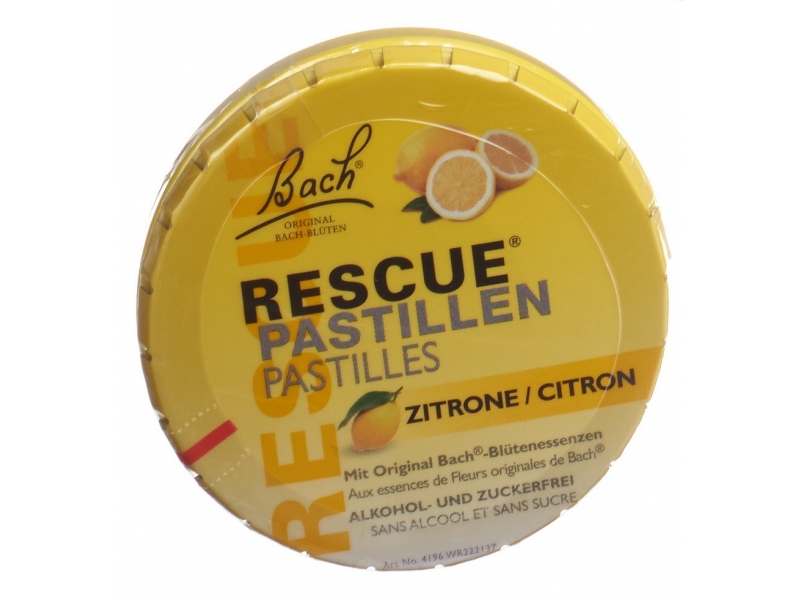 Rescue pastilles citron bte 50 g