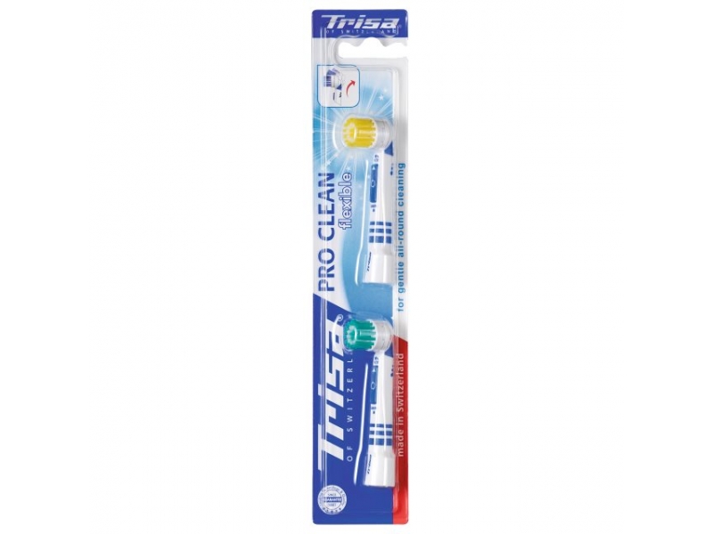 Trisa set de rechange Pro Clean Flexible duo