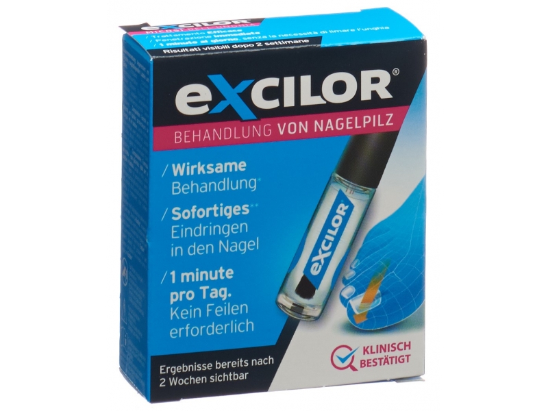 Excilor solution mycose des ongles 3.3 ml