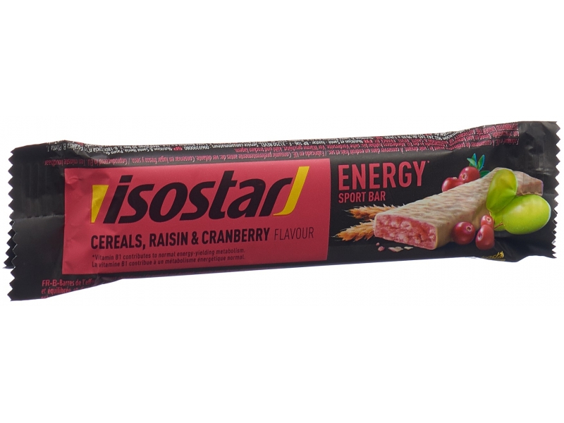 Isostar Energy Riegel Cranberry 40 g