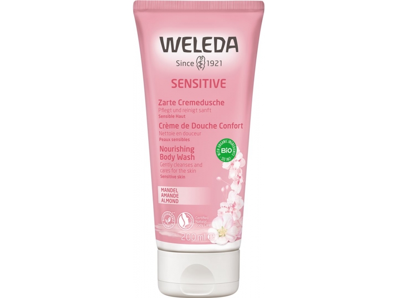 Weleda AMANDE Douche soin sensitive tb 200 ml