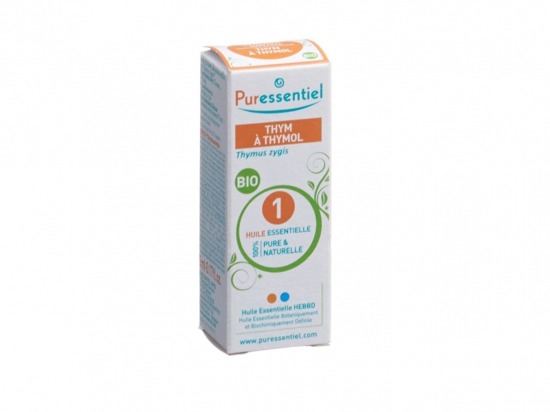 Puressentiel Thymol-Thymian Äth/Öl Bio 5 ml