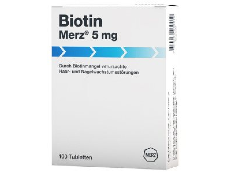 Biotine Merz cpr 5 mg 100 pce