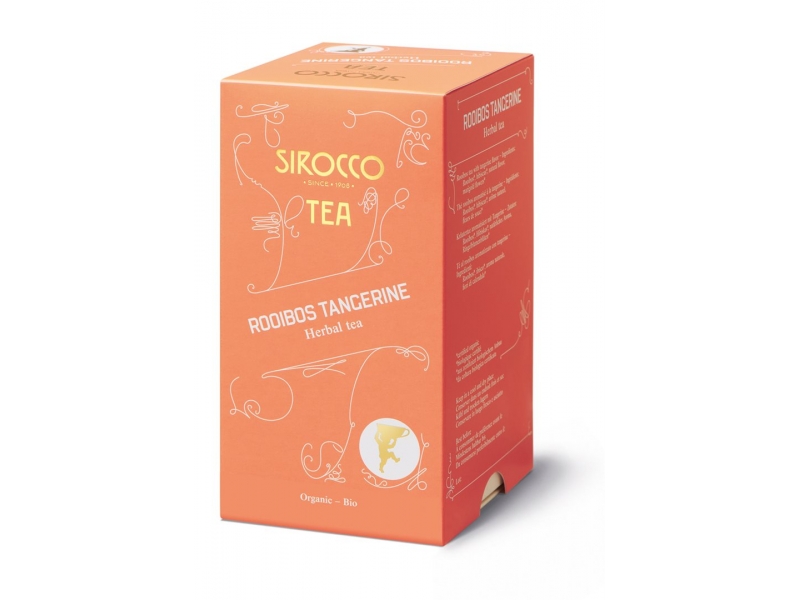 Sirocco sachets de thé Rooibos Tangerine 20 pce