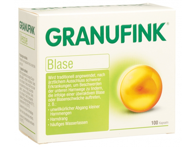 Granufink Vessie caps 100 pce