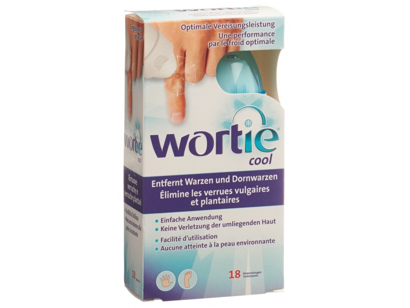 wortie COOL Traitement contre les verrues vulgaires et plantaires 50 ml