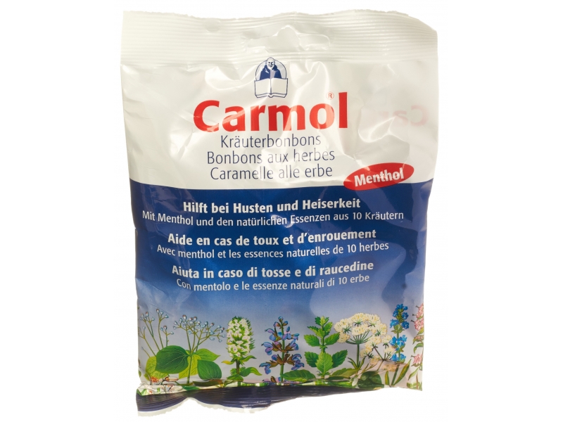 Carmol bonbons aux herbes sach 75 g