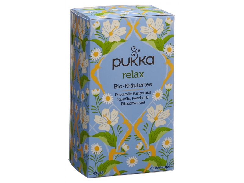 Pukka Relax Tee Bio deutsch sach 20 pce