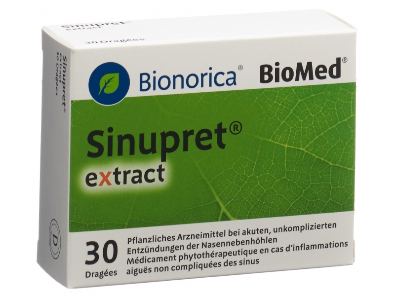 Sinupret extract drag 30 pce
