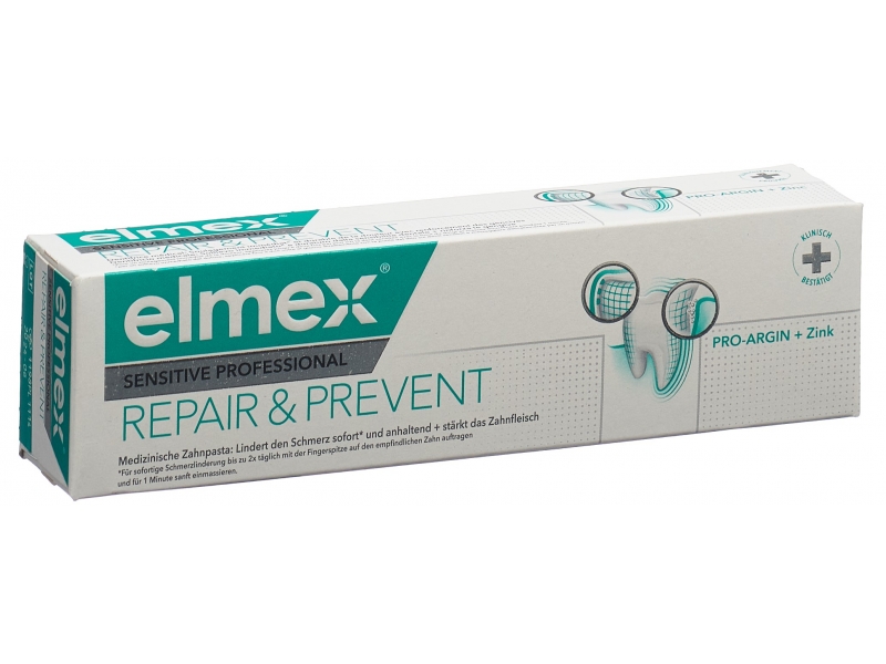 elmex SENSITIVE PROFESSIONAL REPAIR & PREVENT dentifrice tb 75 ml