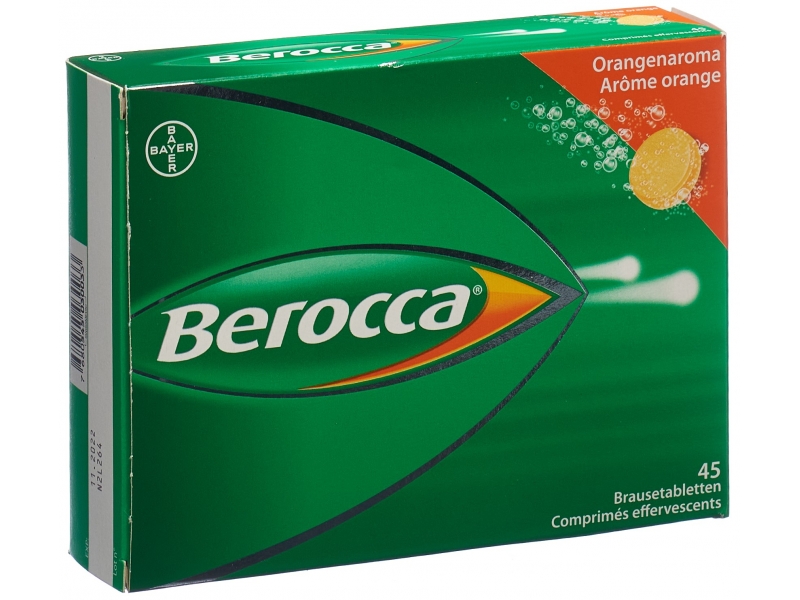 Berocca Brausetabl Orangenaroma 45 Stk