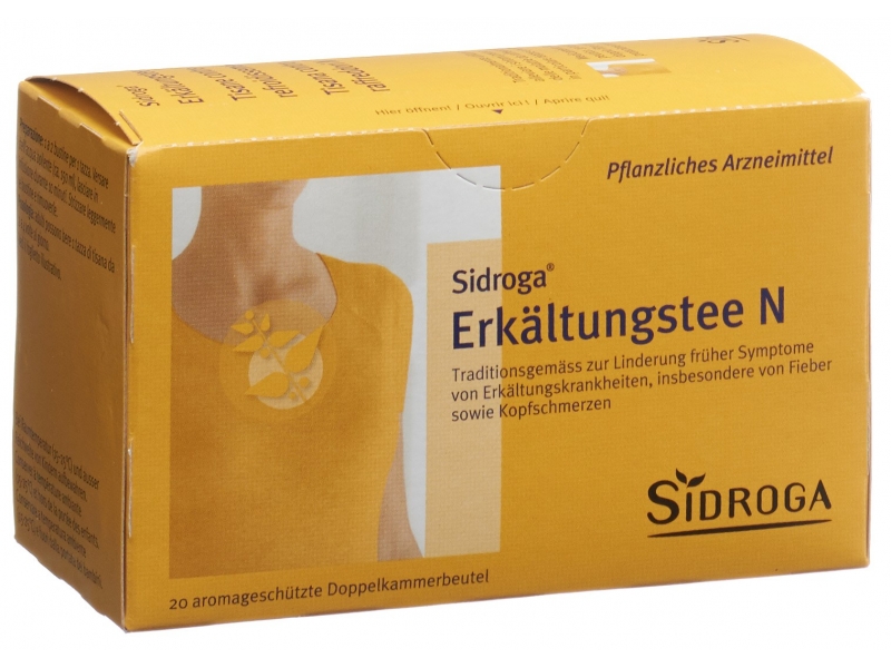 Sidroga tisane contre les refroidissements N 20 sach 2 g