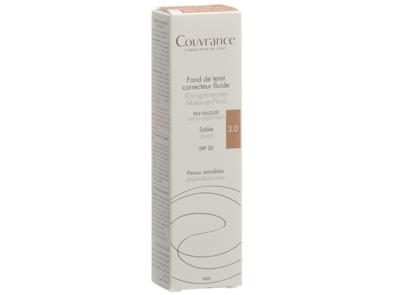 Avene Couvrance Fluid Sand 3.0 30 ml