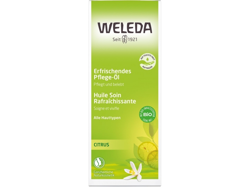 Weleda CITRUS Erfrischendes Pflege-Öl Glasfl 100 ml
