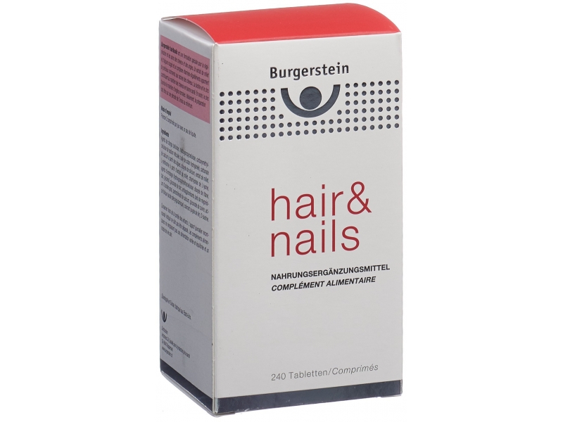 Burgerstein Hair & Nails Tabl 240 Stk