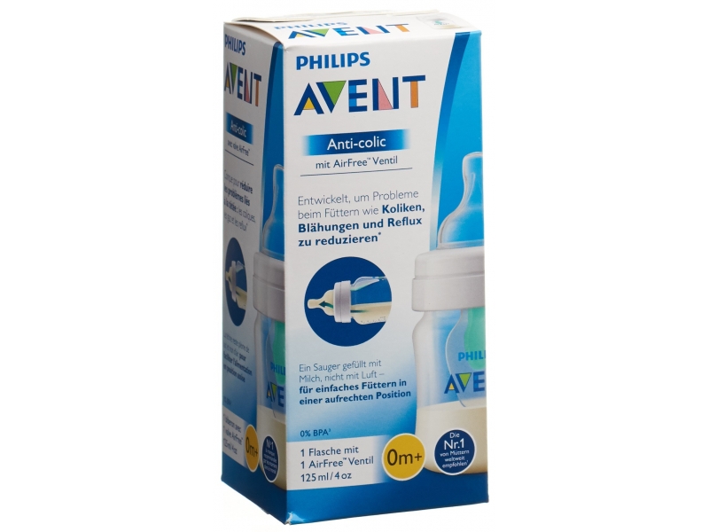 Avent Philips Anti-Colic Flaschen mit AirFree Ventil 125ml