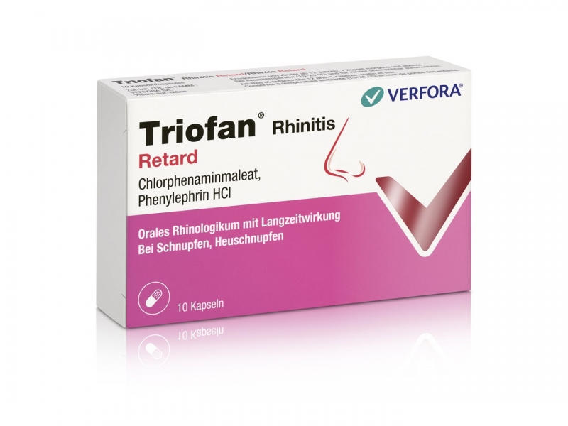 Triofan rhinite retard caps 10 pce