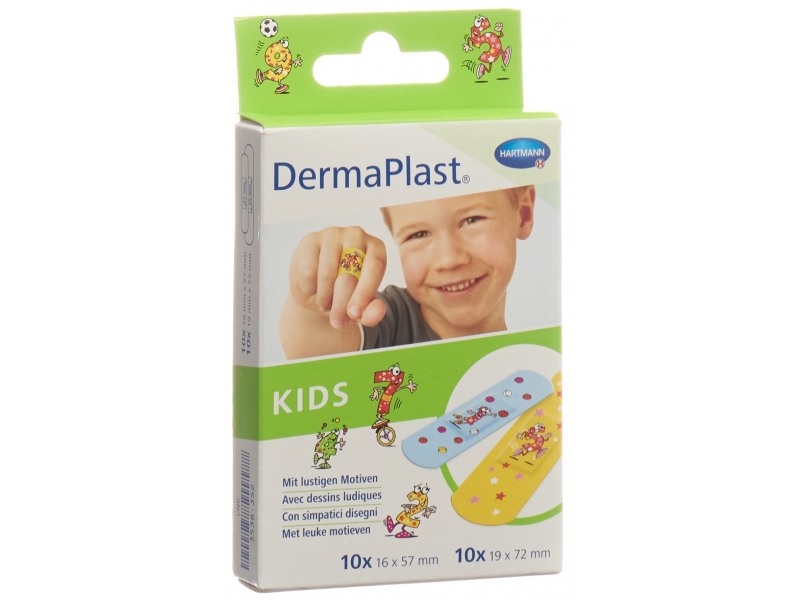 DermaPlast Kids Strips 2 grandeurs 20 pce