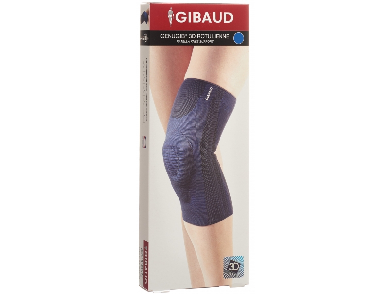GIBAUD Genugib 3D genouillère rotulienne Gr3 38-43cm