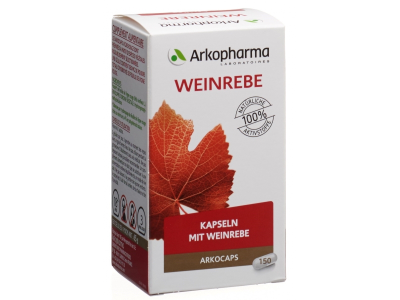 Arkocaps Weinrebe Kaps Ds 150 Stk
