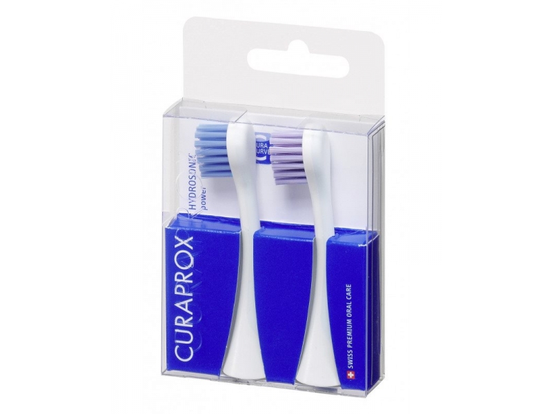 Curaprox Hydrosonic Pro tête de brosse power duo pack 2 pce