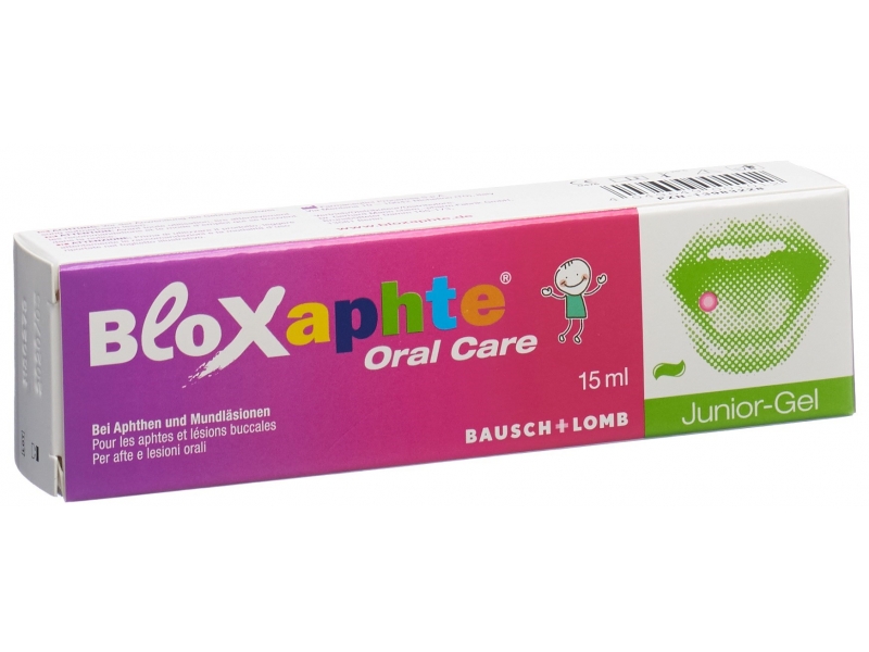 Bloxaphte Oral Care Junior gel tb 15 ml