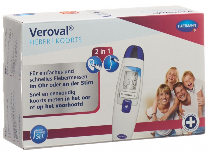 Veroval 2in1 Infrarot-Thermometer