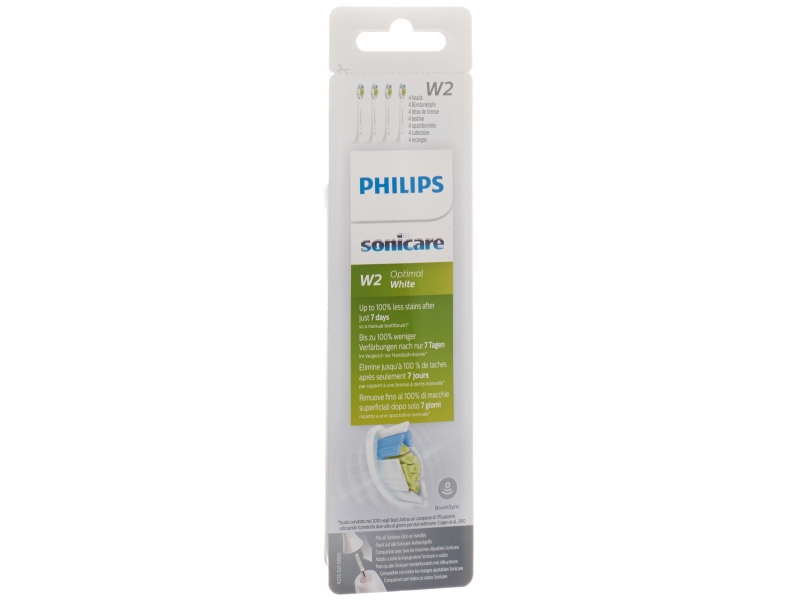 Philips Sonicare OptimalWhite (weiss) Standard BH HX6064/10 4 pce