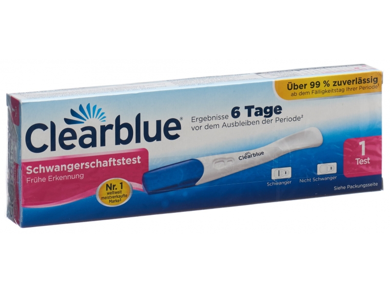 Clearblue test de grossesse détection précoce