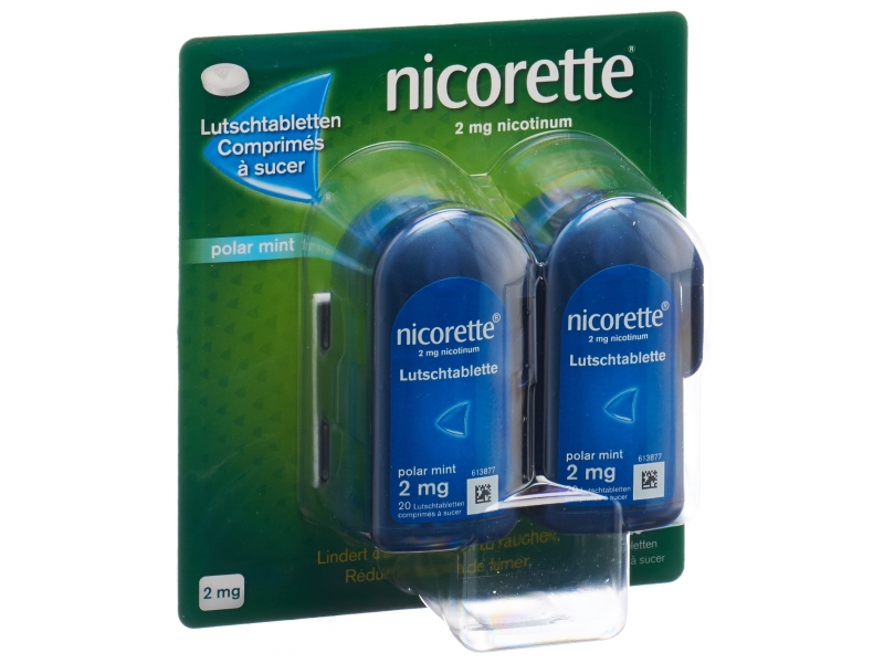 Nicorette Polar Mint Lutschtabl 2 mg Ds 80 Stk
