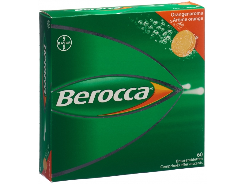 Berocca cpr eff arôme orange 60 pce