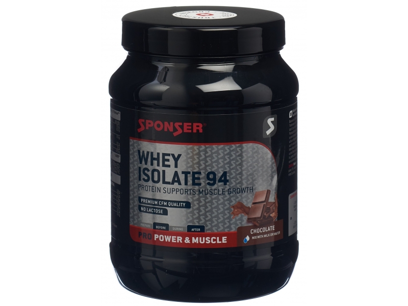 Sponser Whey Isolate 94 Chocolate bte 425 g