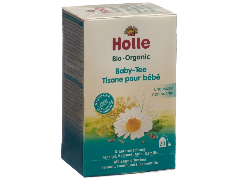 Holle tisane pour bébé bio 20 sach 1.5 g