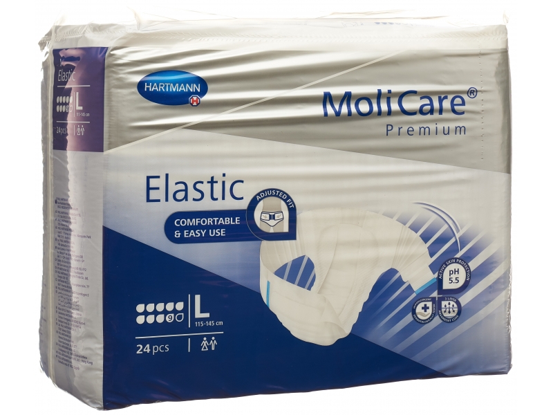 MoliCare Elastic L 9 Tropfen 24 Stk