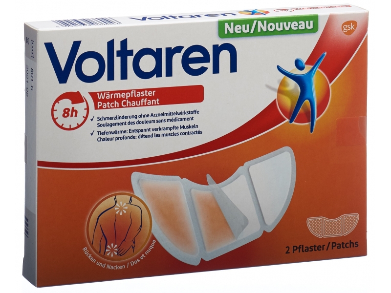Voltaren patch chauffant 2 pce