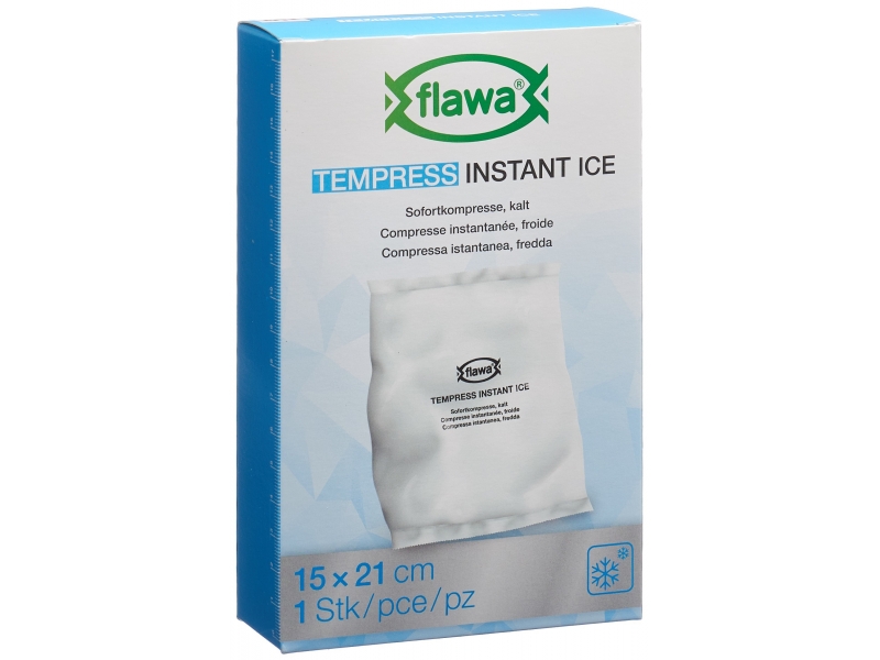 Flawa Tempress Instant Ice 15x21cm compresse froide