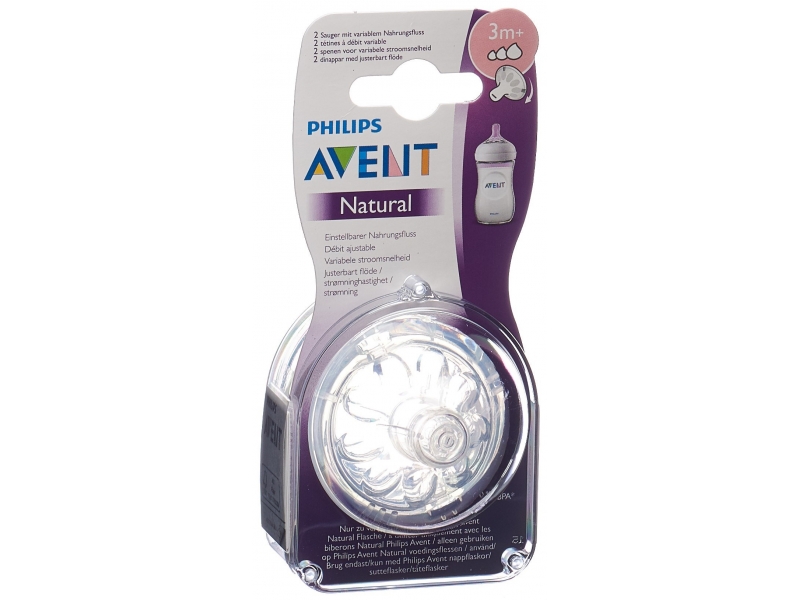 Avent Philips Natural Sauger 3 Monate+ 2 Stk