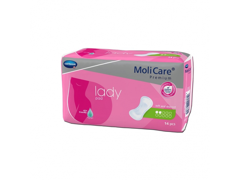 MoliCare Lady Pad 2 gouttes 14 pce