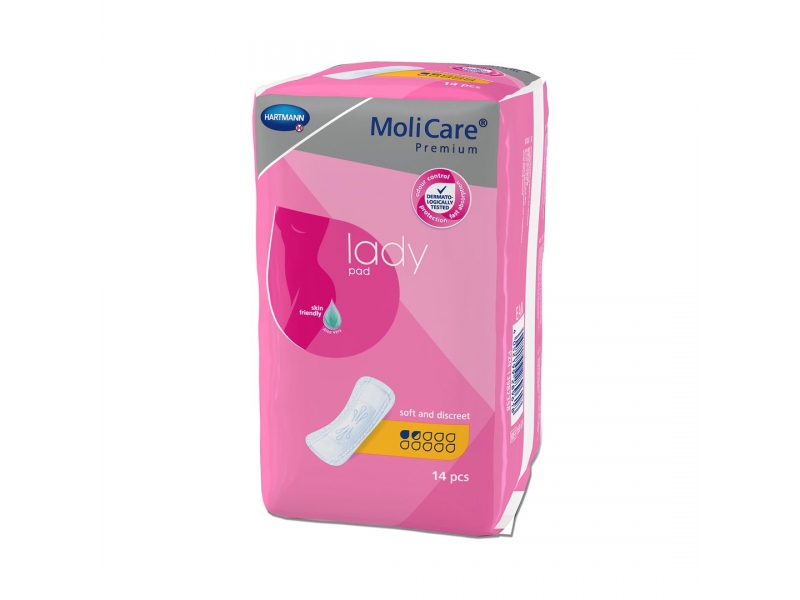 MoliCare Lady Pad 1.5 gouttes 14 pce