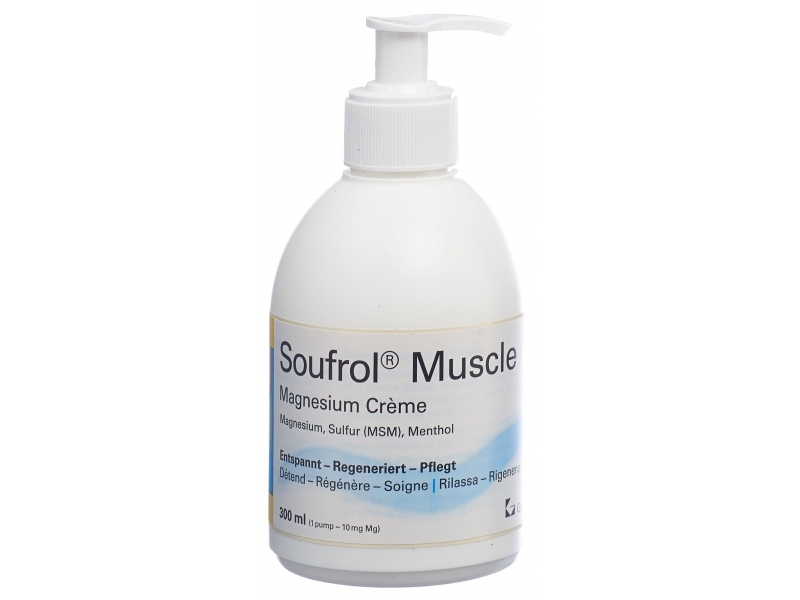 Soufrol Muscle Magnesium crème Cool tb 60 g